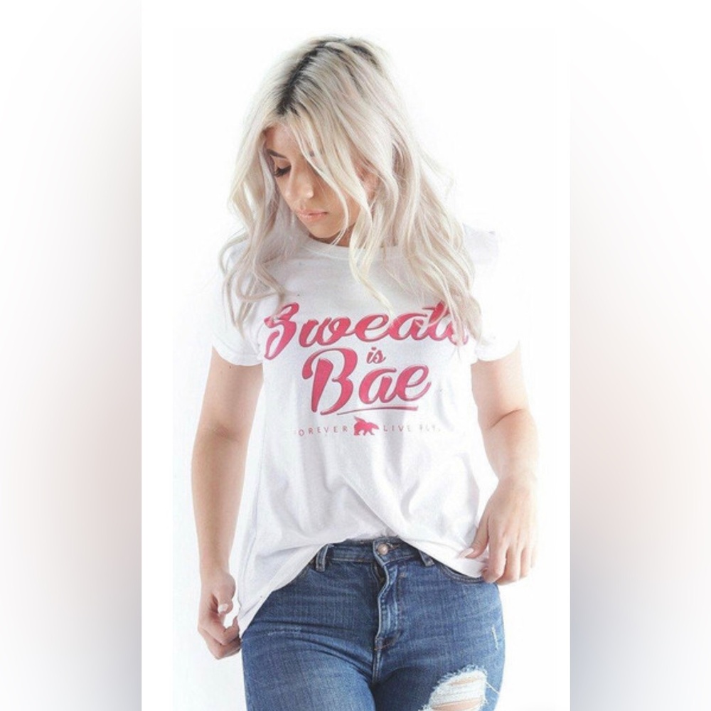 New Fly. “Sweats is Bae” Graphic Tee- Size Large